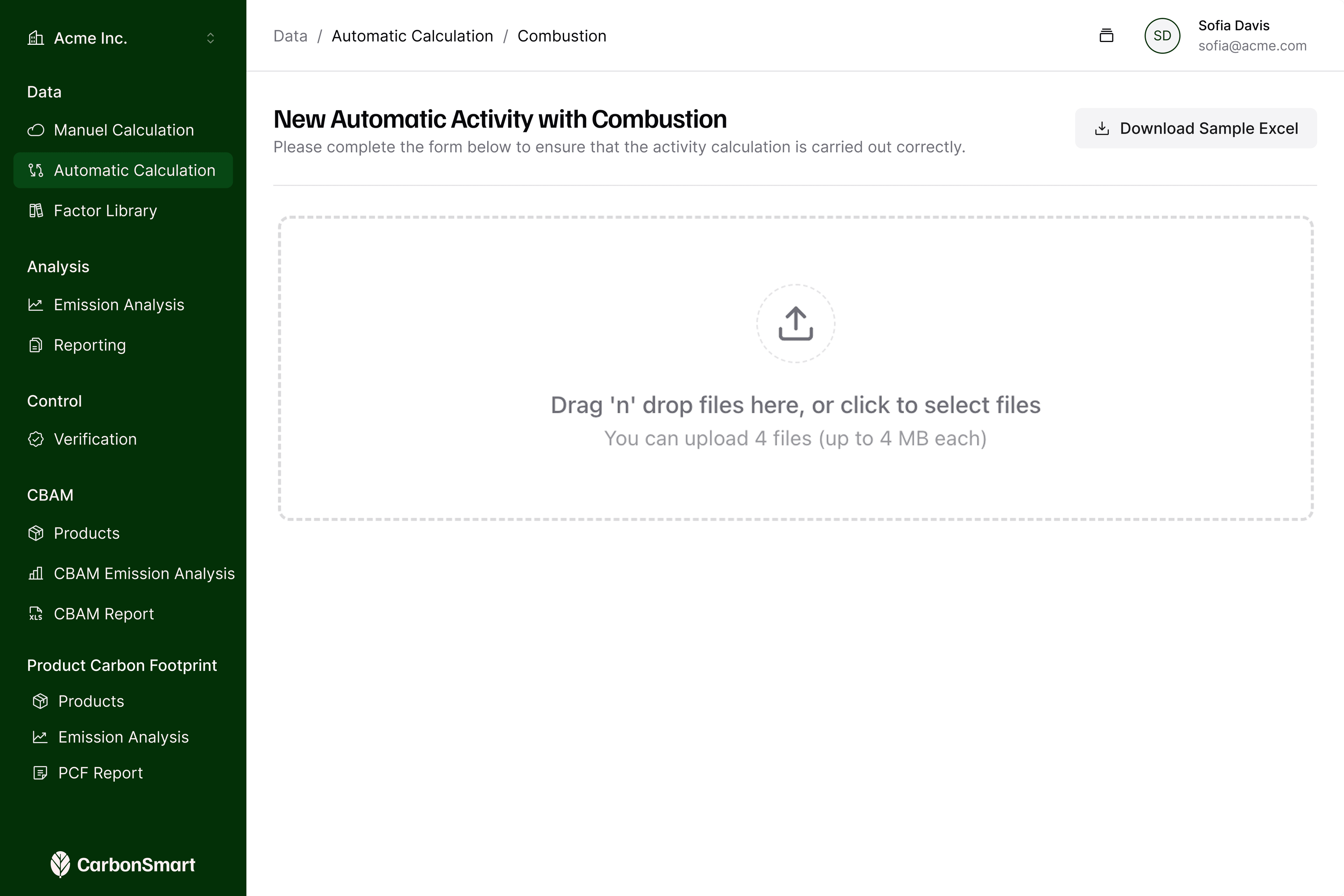 Automated Calculation Module